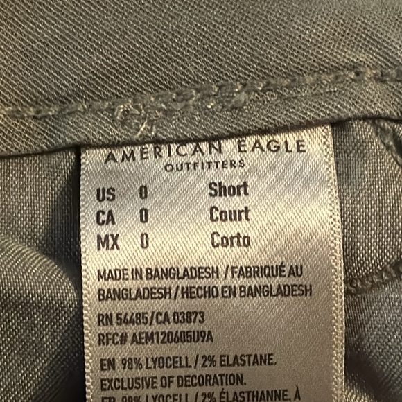 American Eagle Cargo lowrise wide leg 0 short - Picture 9 of 11